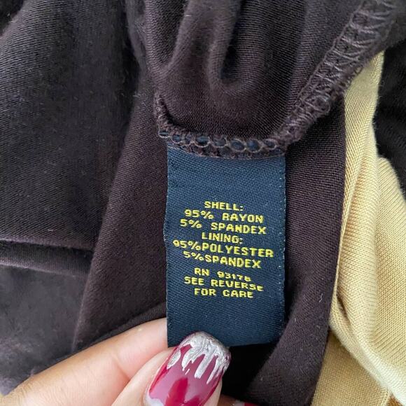 Serena Williams Signature Statement sz‎ XS block color maxi dress - Picture 7 of 8